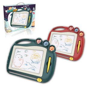 Papan tulis anak DIY plastik dapat dihapus mainan papan gambar Doodle untuk anak-anak grosir - Product Image 5