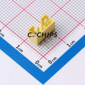 ZX-PH2.0-4PWZ-Y Wire-to-Board Pin Header Bent Lead Through Hole,P=2mm Connector 1x4P 2mm Right Angle Insert PH - Product Image 1