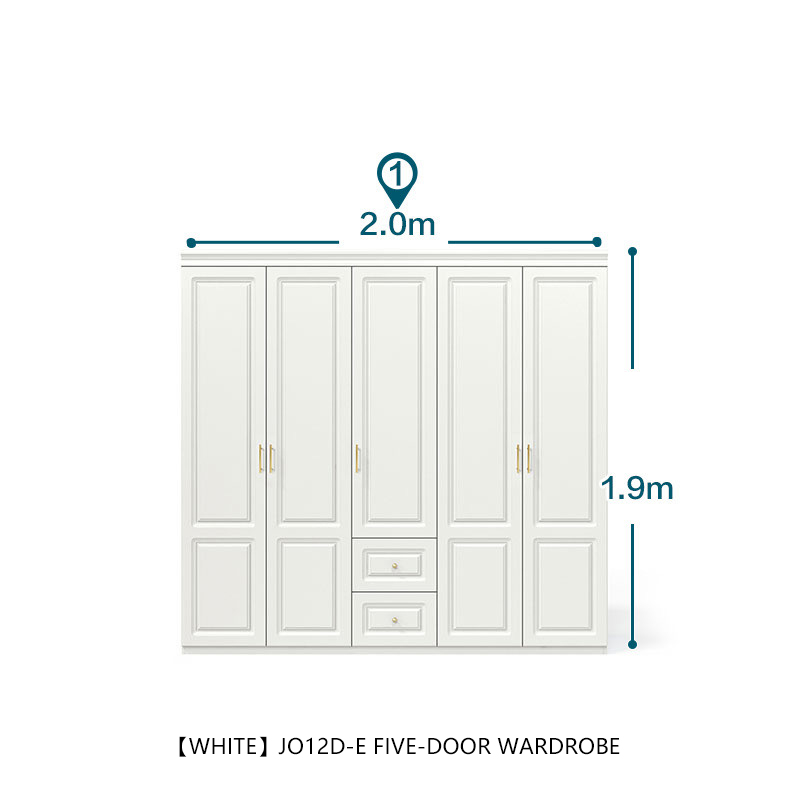 JO12D-E cinco armario de la puerta