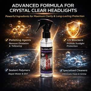 Spray Restaurador de Faros de Coche 120ml -- Elimina Arañazos, Amarilleo y Oxidación, Limpiador Abrillantador de Faros de Acción Rápida - Product Image 6