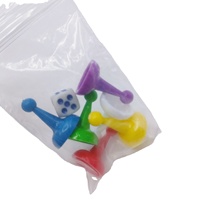Jeu d'échecs Deskjoy en acrylique et plastique 25*16MM multicolore personnalisable avec emballage en sac OPP