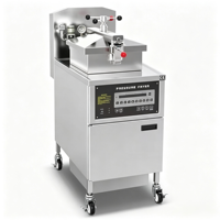 Friteuse à pression commerciale directe usine, panneau de commande en option, avec système de filtration d'huile automatique pour les poulaillers
