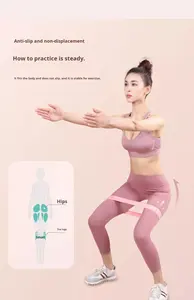 Bande de résistance <span class=keywords><strong>pour</strong></span> les fessiers - un <span class=keywords><strong>appareil</strong></span> de traction et de tension <span class=keywords><strong>pour</strong></span> tonifier et modeler les fessiers. - Product Image 4