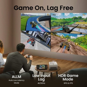 โปรเจคเตอร์ <span class=keywords><strong>BenQ</strong></span> I800ST(TK705STi) 4K: เล่นเกมส์หน่วงต่ำ 5ms, ความสว่าง 3000 ลูเมนส์, โฮมเธียเตอร์อัจฉริยะพกพาพร้อมระบบ Android - Product Image 6