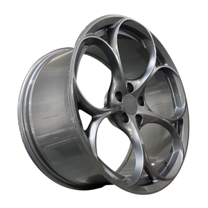 Cerchi in Lega Forgiati Sera Personalizzati Leggeri e Performanti, <span class=keywords><strong>Grigio</strong></span> 5x98 5x110 16 17 18 19 20 Pollici 6061t6 per <span class=keywords><strong>Alfa</strong></span> <span class=keywords><strong>Romeo</strong></span> - Product Image 2