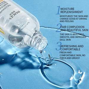IMAGES Essence d'eau hydratante à la vitamine C et à l'acide hyaluronique pour le soin de la peau, éclaircissante, lissante, resserrant les pores, tonique facial pour le visage - Product Image 4