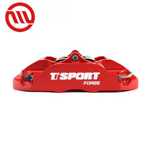 Sistema de frenos TTSPORT de alta calidad, Rotor de disco de freno, 330x28MM, para Volkswagen Golf 4, Kit de frenos de carreras rojo, TT5440 - Product Image 5