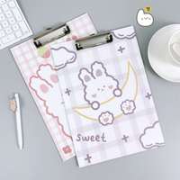 Classeur A4 simple à anneaux, transparent, pour feuilles mobiles, bloc-notes, rangement de bureau