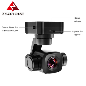 ZSDRONE Drone EO/IR <b>Gimbal</b> UAV Electro-Optical Camera 360 Degree Roll Metal Construction Wireless Remote Control Panoramic - Product Image 2