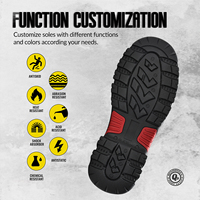 Chaussures de sécurité légères, tendance, sûres, souples, anti-choc, anti-perforation, avec embout en acier, résistantes à l'usure, antidérapantes et anti-acides