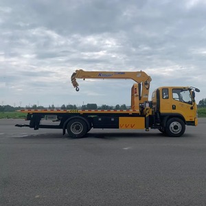 Nouveau Camion de Remorquage et de Transport à Plateforme Plate Mini Howo 4x2 4x4 de 3, 5, 8 Tonnes avec Grue et Treuil - <span class=keywords><strong>Prix</strong></span> - Product Image 5