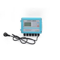 Medidor de Flujo Ultrasónico Portátil Yheng, Protocolo RS485 Modbus RTU, Montaje en Pared, DN50 DN100, Medidor de Líquido con Abrazadera para Agua