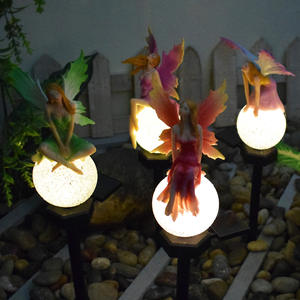 Lampe de jardin paysagère LED Nanoball, nouvelle décoration extérieure solaire pour cour avec lumière blanc chaud, certifiée ROHS - Product Image 2