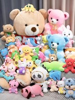 Op maat gemaakte leeuwenknuffel met logo, lage minimale bestelhoeveelheid, schattige teddybeer, zachte knuffels, gevuld met PP-katoen, OEM/ODM beschikbaar, pluche dieren knuffel.