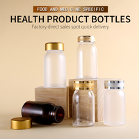 120 flacons en plastique de 160 ml personnalisés, anti-lumière, vides, pour capsules de médicaments, bouteilles de pilules, conteneurs en plastique – Direct Usine