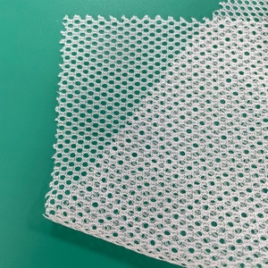 Vải polyester 100% tái chế, lớp lót mềm, vải lưới dùng cho quần áo thể thao, thoáng khí, chất liệu khăn dệt kim, túi, quần áo - Product Image 2
