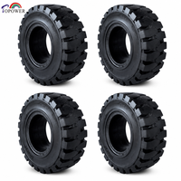 Ban Forklift Solid Hemat Biaya, Tahan Aus untuk Pekerjaan Pengangkatan Berat dan Berkelanjutan 27*10-12 TP301