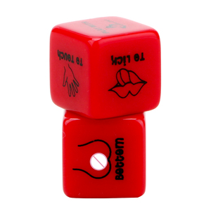 2 unids/set dados sexuales castigo Xxxx chica Romance amor Humor juegos de azar 6 lados juegos para adultos erótico Craps Pipe juguete para parejas % - Product Image 3