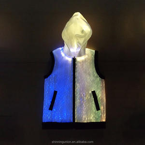 <span class=keywords><strong>Sweat</strong></span> à capuche pour enfants, en Fiber optique, veste lumineuse LED, couleur changeante, <span class=keywords><strong>sweat</strong></span>-shirt, vêtements pour enfants, garçons et filles, - Product Image 5