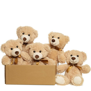 Wholesale HQ Hot Seven Colors Stuffed Teddy <strong>Bear</strong> With Silk Ribbon Adorable <strong>Plush</strong> Toys Teddy <strong>Bear</strong> Cute <strong>Plush</strong> Teddy <strong>Bear</strong> - Product Image 2