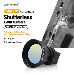 Điện năng thấp 1.0-8.0x shutterless Nhiệt Hồng Ngoại Camera Module 640x512 10μm 11mm Ống kính phóng xạ uncooled CMOS cảm biến 30/60Hz - Product Image 2