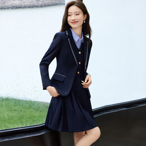 Traje chaleco vestido traje mujer primavera y otoño 2025 nuevo <span class=keywords><strong>uniforme</strong></span> escolar académico británico JK <span class=keywords><strong>uniforme</strong></span> de jardín del maestro - Product Image 5
