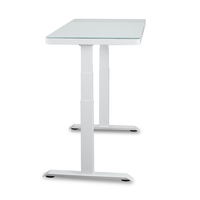 Bureau à hauteur réglable à double moteur, table d'étude moderne, table d'ordinateur électrique extensible, cadre de bureau assis-debout personnalisable