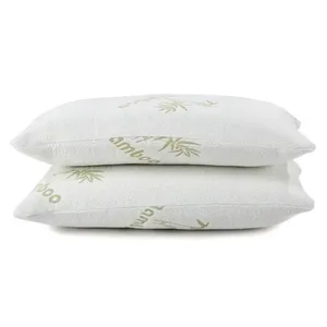 Best Selling Hypoallergenic Bamboo Shredded Memory Foam Pillow 2 packs