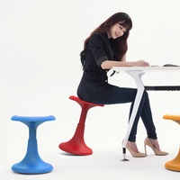 Chaise à bascule flexible pour enfants et étudiants - Tabouret actif pour salle de classe pour sièges sensoriels, enfants TDAH, chaise à bascule antidérapante