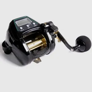 Nouvelle conception de moulinet de pêche électrique 12V pour la pêche en haute mer, moulinet de pêche en bateau, grande puissance de freinage 15KG pour les gros poissons - Product Image 3