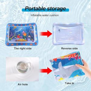 Nueva alfombrilla de juego con <span class=keywords><strong>Sensor</strong></span> de agua gruesa para gatos, nueva alfombrilla sensorial de agua con peces para juegos de mascotas, alfombrilla de juego de agua interactiva para gatos - Product Image 3