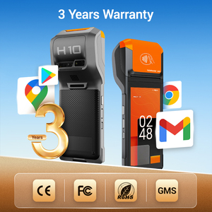 Giá rẻ giá thấp moq GPS di động AGPS Android 14 POS H10 h10s bán vé hệ thống POS với máy in cho điện thoại di động quản lý bãi đậu xe - Product Image 5