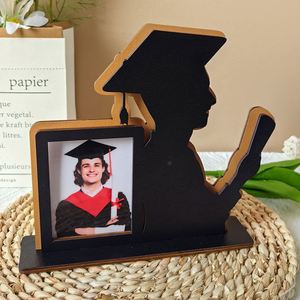 Cadre photo en bois pour décoration de table, cadeaux fantaisie pour la remise des diplômes 2025 - Product Image 3