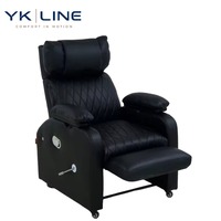 Chaise de jeu pour le bureau à domicile, les cafés Internet, design moderne, cuir confortable, canapé inclinable, appui-tête réglable