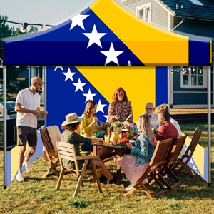 Carpa Hexagonal de Aleación de Aluminio con Forma de Diamante para Exteriores, Promoción Publicitaria para Bosnia y Herzegovina - Product Image 3