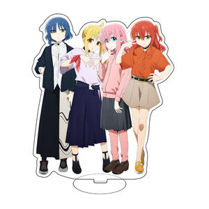 Hot New 19 Designs 15cm Bocchi The Rock Acrylique Chiffres Cosplay Gotoh Hitori <span class=keywords><strong>Yamada</strong></span> Ryo Acrylique Stand Bureau Décor Anime Figures - Product Image 6