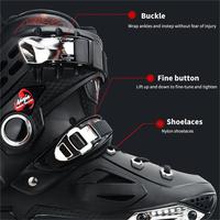 Patins à roulettes professionnels de haute qualité pour adultes, patins à roulettes de slalom de vitesse, chaussures de patinage pour hommes et femmes, pour débutants