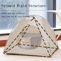 Maison pour animaux de compagnie confortable et portable, résistante à l'usure, tente pour animaux de compagnie, lavable, grand espace pour animaux de compagnie de petite et moyenne taille