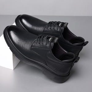 Zapatos Casuales de Vestir de Cuero para Hombre, Primavera/Verano 2026, con Suela Suave, Estilo Ejecutivo, Versátiles y Elegantes, Zapatos Deportivos - Product Image 3