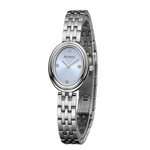 Reloj Ovalado Pequeño de 22.5MM para Mujer, con Cierre de Joyería, Resistente al Agua, Movimiento de Cuarzo Japonés, Acero Inoxidable, Personalizable OEM ODM - Product Image 2