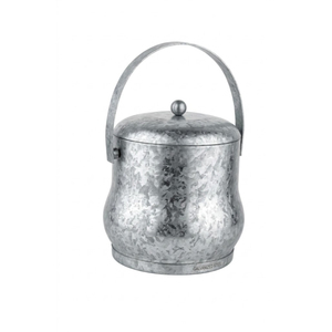 Grand seau à glace décoratif en alliage d'aluminium avec poignée robuste, durable et éco-responsable pour le stockage de la glace et le refroidissement de la bière à la maison - Product Image 3