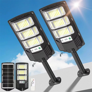 Lampe murale solaire LED 200W-500W, petite, étanche IP65, 3 modes, détecteur de mouvement, lampe de <span class=keywords><strong>jardin</strong></span> pour rue, <span class=keywords><strong>chemin</strong></span> - Product Image 1