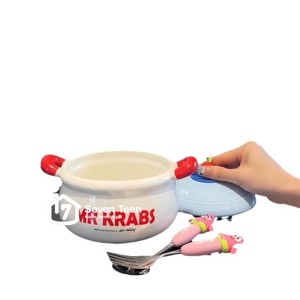 Ciotola di spaghetti istantanei con manico in ceramica, grande capacità <span class=keywords><strong>SpongeBob</strong></span> - Product Image 5