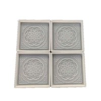Moule en plastique PP blanc pour pavés, moule d'injection OEM pour pavés de route, produits ménagers, jouets, sols, diverses couleurs blanches disponibles