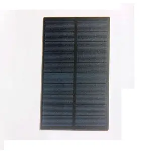 BUHESHUI 1W 5V 200MA Carregador Painel Solar Para 3.7V Bateria Monocristalino Célula Solar 107*61MM