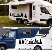 Transfert de véhicule personnalisé Amine voiture pare-brise arrière bannière autocollants étanche résistance aux UV 3D fenêtre vinyle décalcomanie