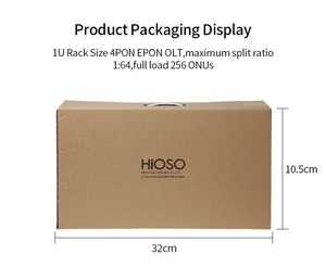 HiOSO HA7304VX sans modules PON, 4PON EPON OLT 1U Rack, équipement de fibre optique FTTx à 4 ports AC+DC, produit phare sur AliExpress - Product Image 5