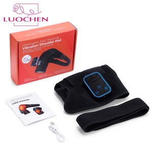Support d'épaule chauffant électrique en graphène avec contrôle sans fil par application, masseur de thérapie thermique détachable - Product Image 1