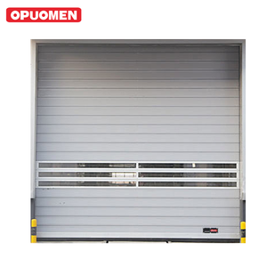 Portes de <span class=keywords><strong>garage</strong></span> sectionnelles automatiques en aluminium sur mesure, motorisées et télécommandées - Product Image 1