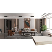 Panneaux muraux décoratifs d'intérieur en marbre pour appartement, salon, WPC